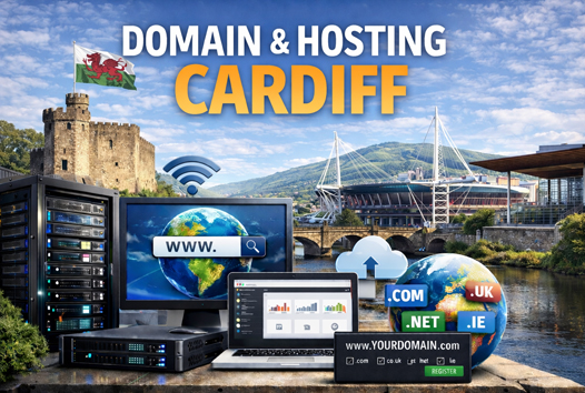 Domain and Hosting Cardiff UK