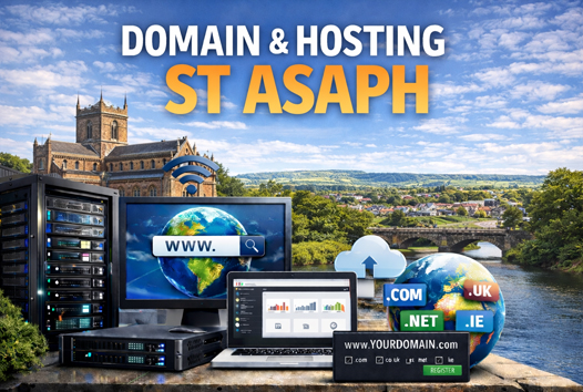 Domain and Hosting St Asaph UK